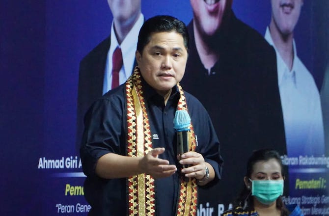 Senior HIPMI Tegas Dukung Erick Thohir Maju Pilpres 2024