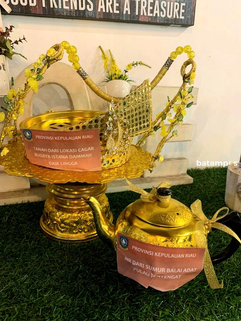 Ikut Kemah IKN Nusantara, Gubkepri Membawa Tanah dari Daik dan Air dari Pulau Penyengat