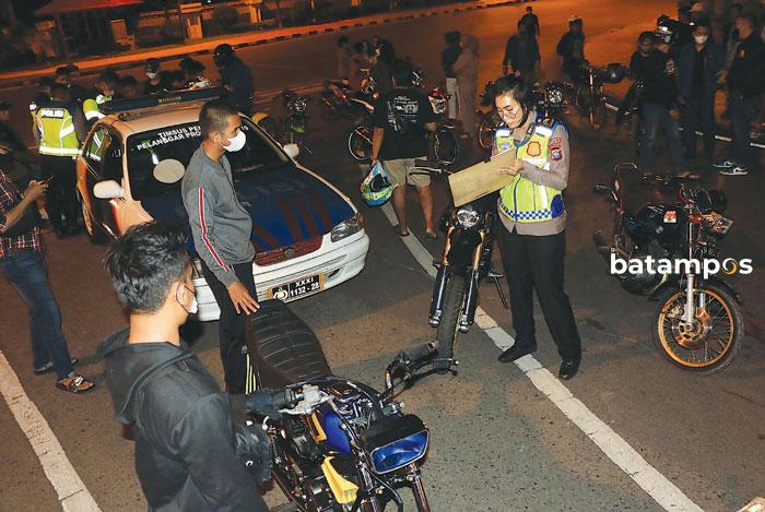 Razia Knalpot Bising Terus Digencarkan