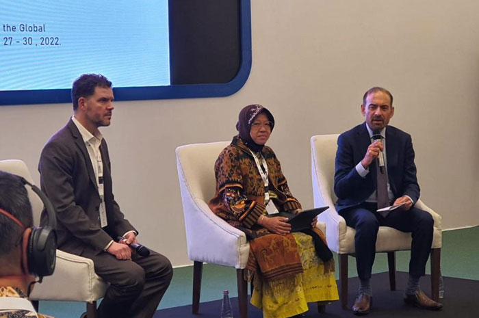 Di Kongres Kewirausahaan Global, Mensos Paparkan Inovasi Pemberdayaan Kelompok Rentan