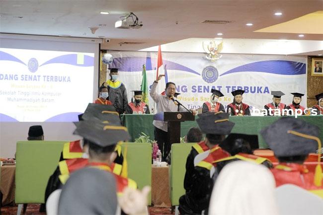 Wakil Wali Kota Semangati Alumni STIKOM Muhammadiyah Batam