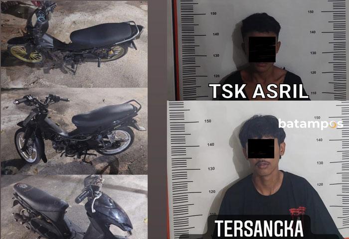 Polsek Sekupang Tangkap Dua Pelaku Curanmor Saat Menjual Hasil