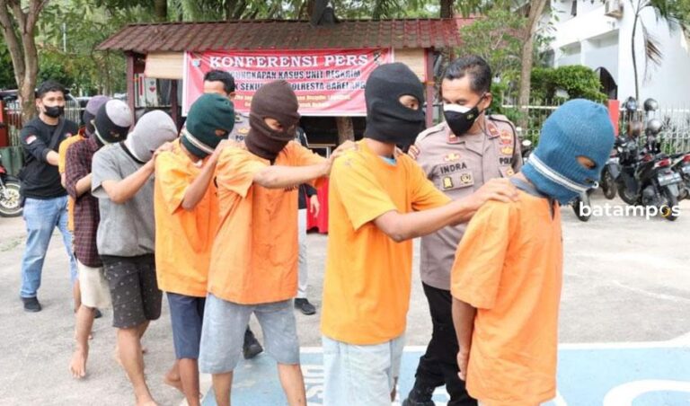 Polsek Sekupang Tangkap Dua Kelompok Curanmor, Pelakunya Anak di Bawah Umur