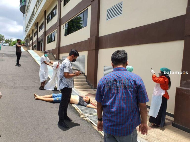 Diduga Depresi, Pengusaha Toko Bangunan Melompat dari Lantai 7 Hotel CK