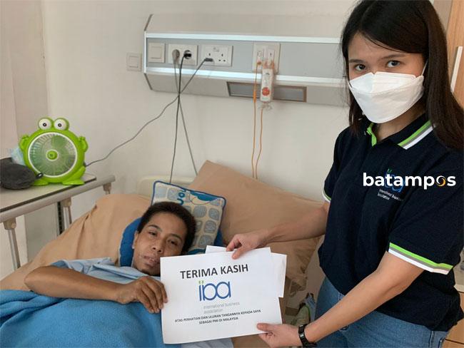 IBA Percepat Pemulangan PMI Korban Kecelakaan di Malaysia Melalui Program IBA Labour Care