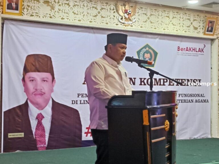 Kakanwil Kemenag Kepri: Pengembangan Karir ASN harus Sesuai Kualifikasi dan Kompetensi serta Penilaian Kinerja