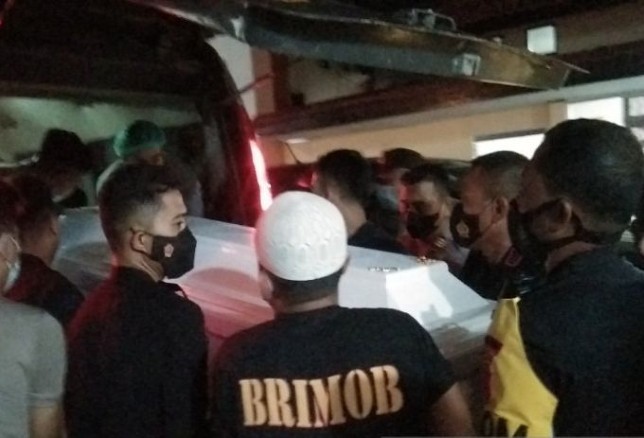 Perwira Brimob Polda Gugur saat Amankan Demo di Sultra Dimakamkan di Sumut