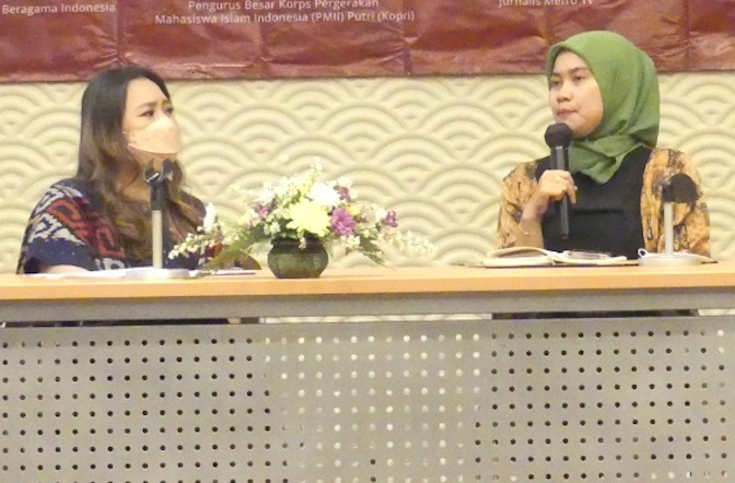 Korps PMII Putri Apresiasi Islam Merah Putih Puan Maharani