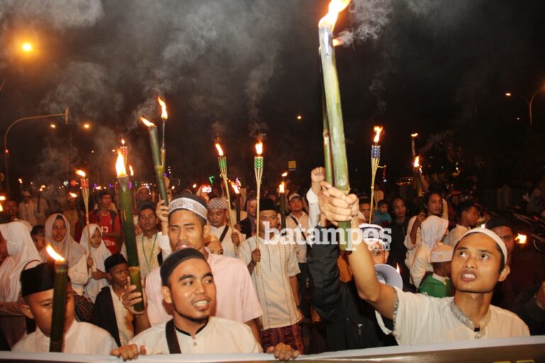 Warga Batam! Takbir Keliling di Jalan Dilarang