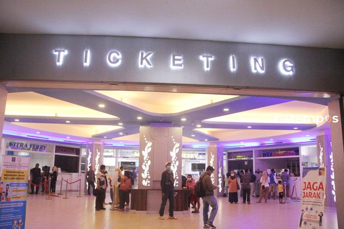 Penumpang Ramai, Pelabuhan Feri Internasional Batamcenter Mulai Menggeliat