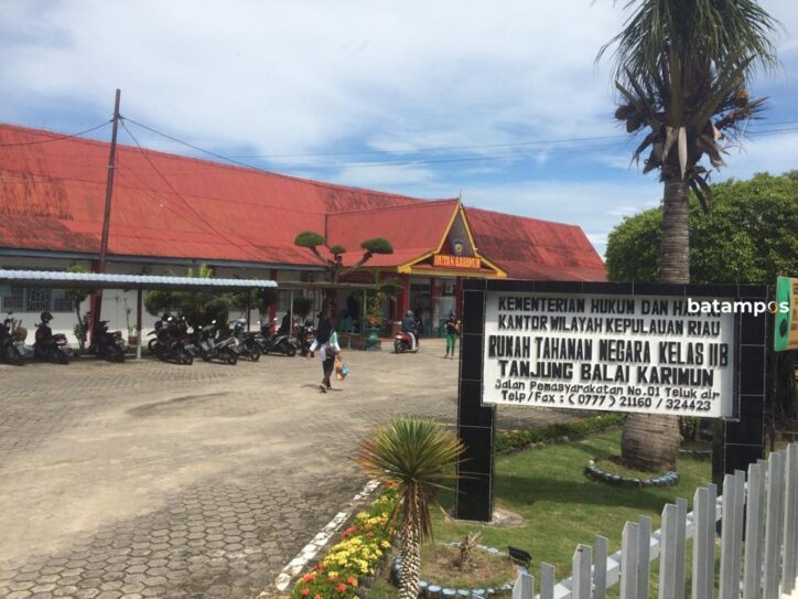 314 Napi Rutan Karimun Diusulkan Dapat Remisi Idul Fitri