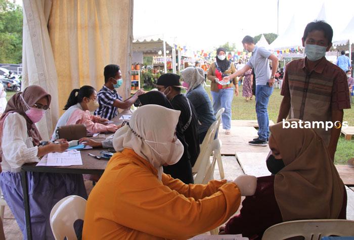 Kejar Percepatan Booster, Dinkes Batam Buka Puluhan Titik Vaksinasi