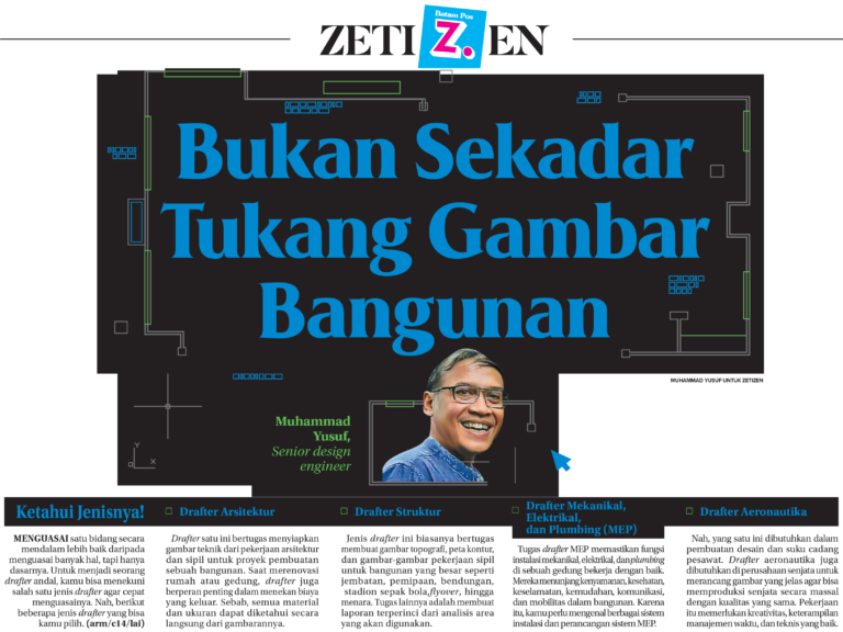 Bukan Sekadar Tukang Gambar Bangunan