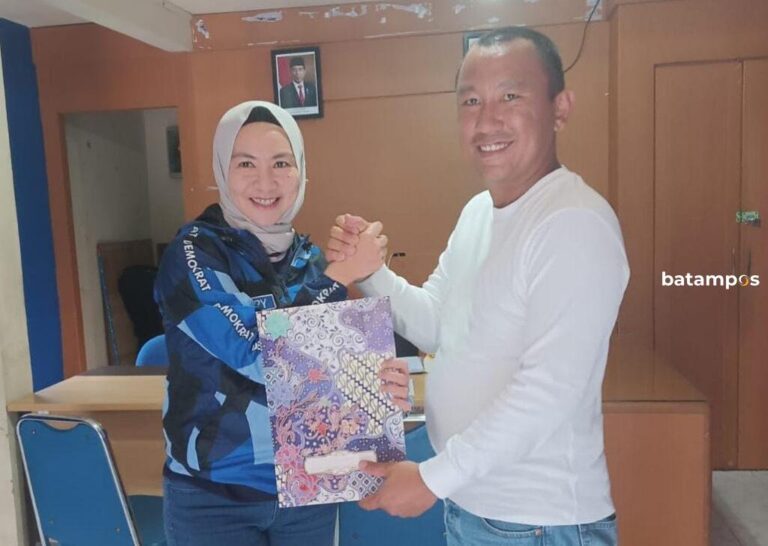 Jadi Calon Tunggal, Agus Wibowo Berpeluang Besar Terpilih Sebagai Ketua DPC Partai Demokrat Kota Tanjungpinang