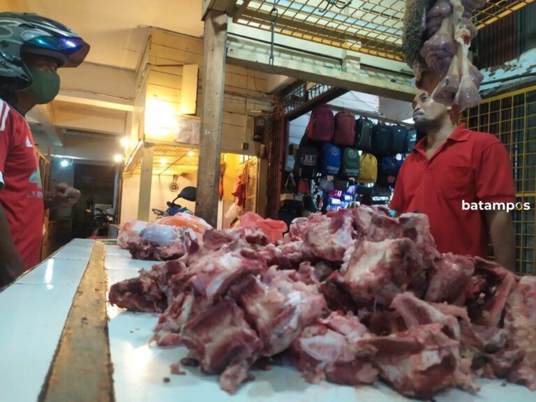 Harga Daging Sapi Segar di Tanjungpinang Naik