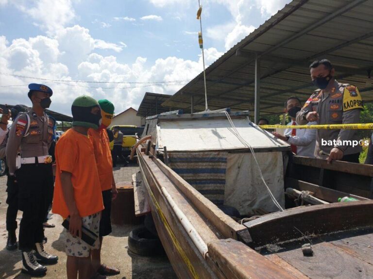 Polres Bintan Tangkap Penyelundup TKI Ilegal