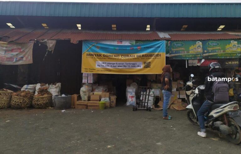 Migor Curah Bersubsidi Sudah Beredar di Tanjungpinang, Rp 15 Ribu Per Kg