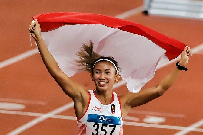 Tim Indonesia Raup 2 Emas dan 2 Perak di Singapura