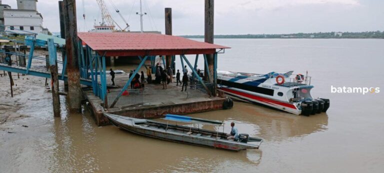 10 Hari Jelang Lebaran, Arus Mudik di Pelabuhan Tanjungbatu masih Sepi