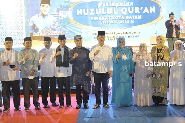 Pesan Wali Kota Batam di Malam Peringatan Nuzulul Qur’an