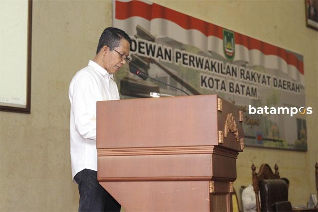 Tanggapan Wali Kota Batam Atas Pandangan Umum Fraksi DPRD Tentang Ranperda Pengelolaan Keuangan Daerah