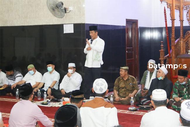 Pesan Wali Kota Batam untuk Para Pengurus Masjid
