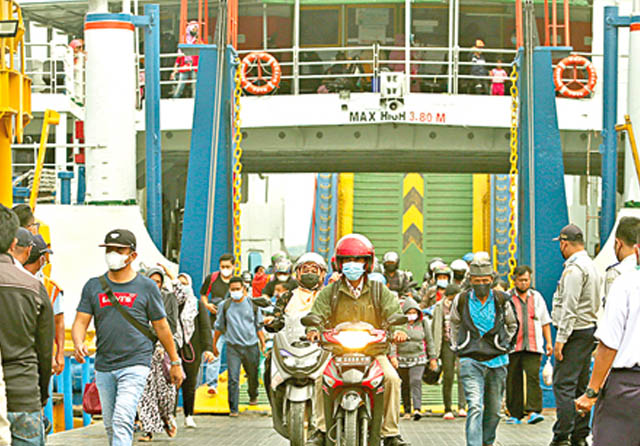 Angkutan Penyeberangan Naik Tajam 382,4 Persen Selama Mudik Lebaran