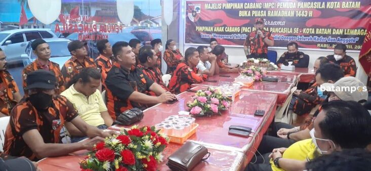 Mempererat Tali Silaturahmi, MPC PP Kota Batam Gelar Buka Puasa Bersama Para Kader