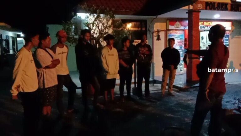 Diduga Mau Perang Sarung, 8 Remaja Terjaring Razia di Kijang