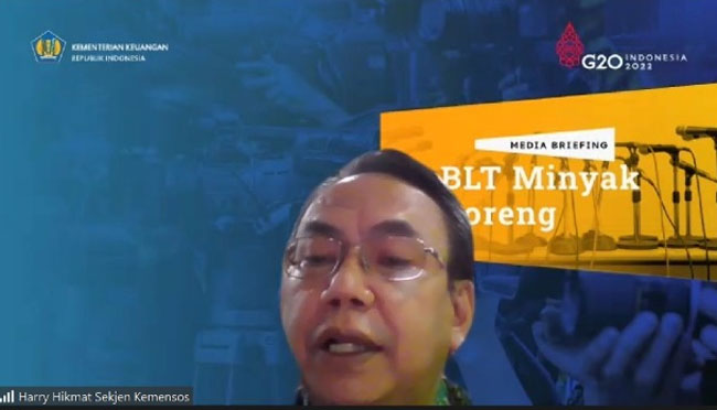 Validitas DTKS Makin Baik, Kemensos Siap Dukung Program BLT Minyak Goreng