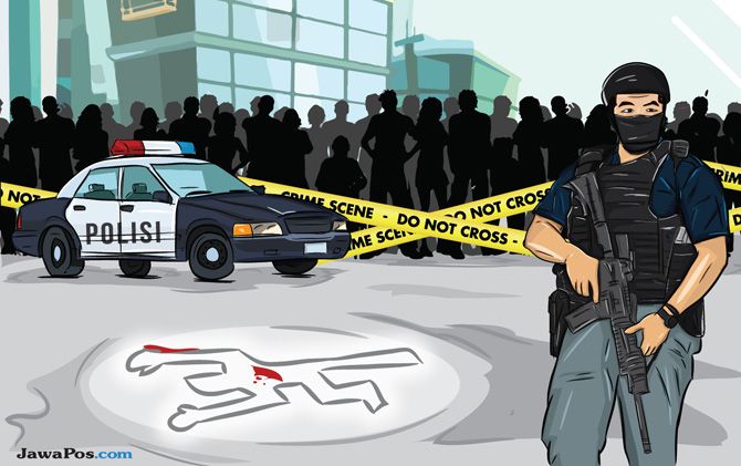 Oknum Polisi Ini Jadi Tersangka Usai Tabrak Pejalan Kaki Sampai Mati