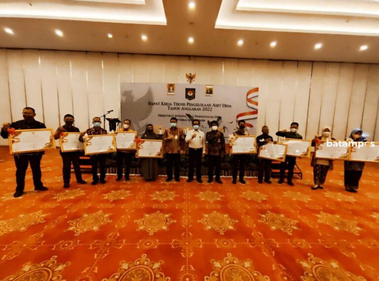 Keren, Bintan, Kabupaten Pertama di Indonesia yang Laporkan Hasil Invetarisasi Aset Desa