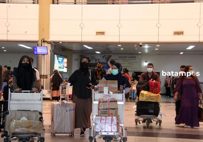 14.445 Pemudik Balik Batam Lewat Hang Nadim