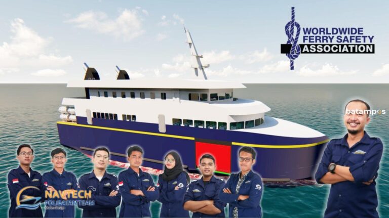 Polibatam Juara di Kompetisi Desain Kapal Ferry Internasional