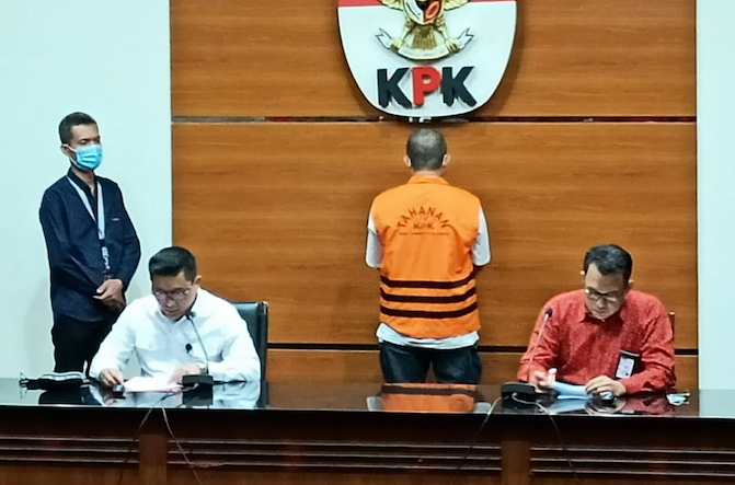 Mantan Dirjen Hotikultura Kementan Hasanudin Ibrahim Ditahan KPK