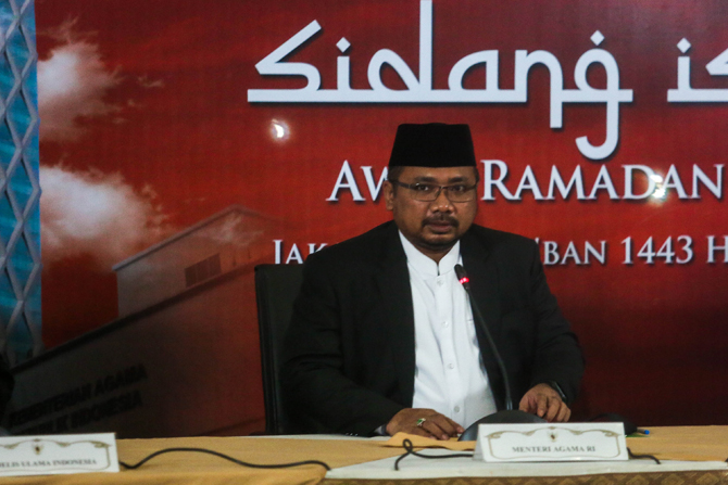Pemerintah Tetapkan Hari Raya Idul Fitri 1 Syawal 1443 Hijriah Jatuh pada Senin 2 Mei 2022
