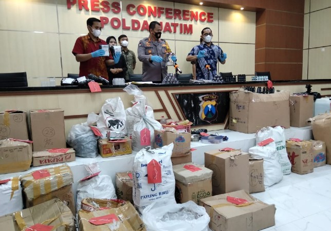 Produk Palsu yang Beredar di Masyarakat Pada Tahun 2020 Mencapai Rp 148,8 Miliar