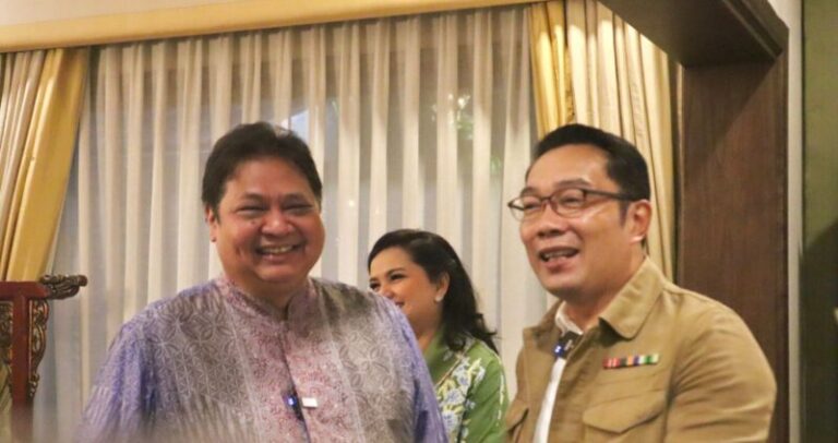 Ridwan Kamil Dukung Airlangga Jadi Capres 2024