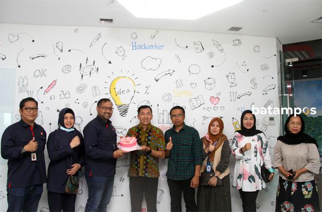 Manajemen Batam Pos Sambangi Telkomsel