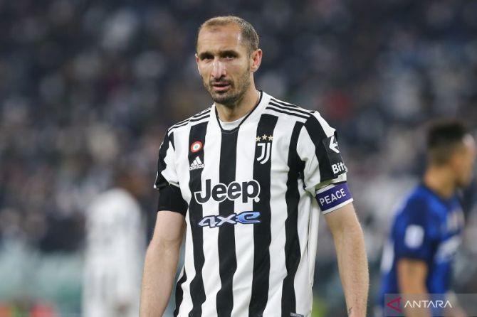 Giorgio Chiellini Akan Tinggalkan Juventus di Akhir Musim Ini