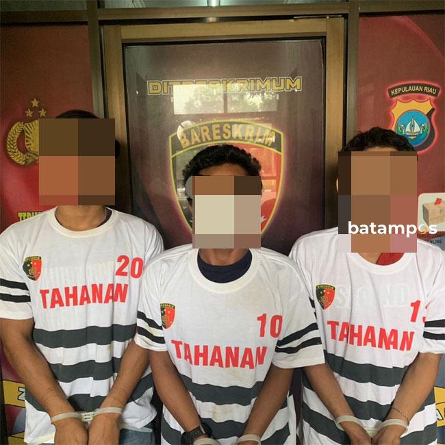 Polda Kepri Tangkap Pelaku Curanmor dan Dua Penadah