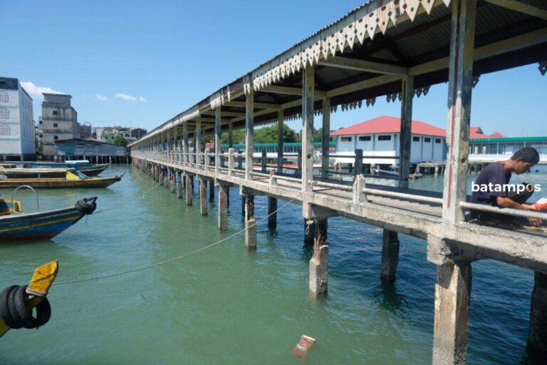 Halo Pemko Tanjungpinang, Tiang Penyangga Pelantar Kuning Banyak yang Rusak