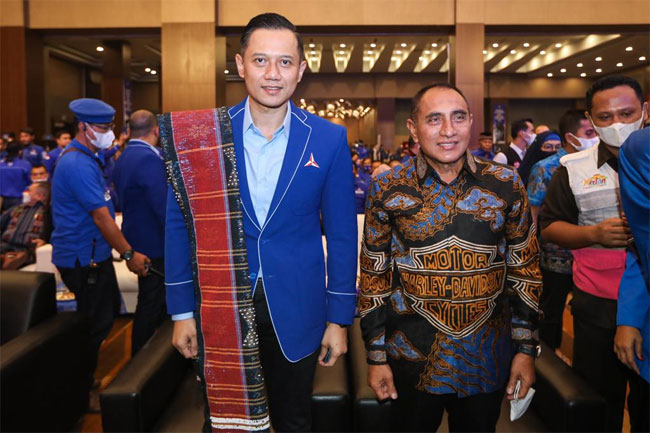 Gubernur Sumatera Utara mendoakan AHY