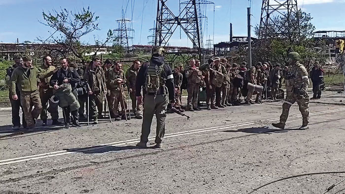 Kota Mariupol Jatuh, Ratusan Tentara Ukraina Pilih Menyerah