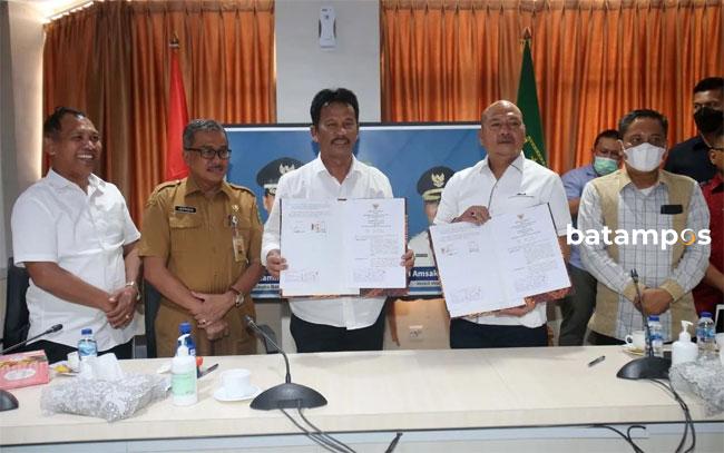Pemko Batam dan Pemkab Tapanuli Utara Kerjasama di Bidang Pangan