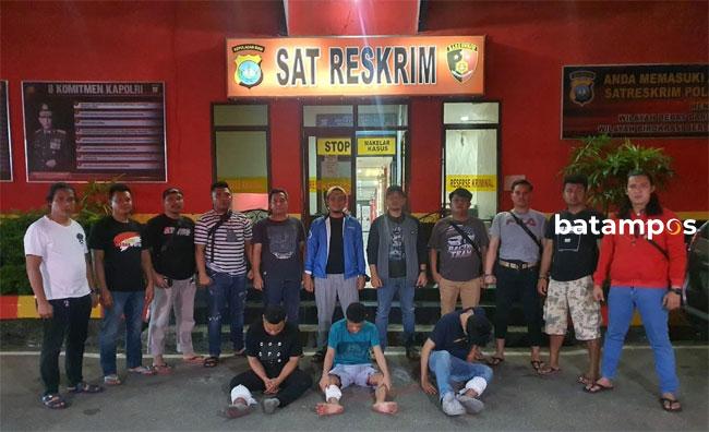 Tiga Perampok Indomaret di Batam Ditangkap