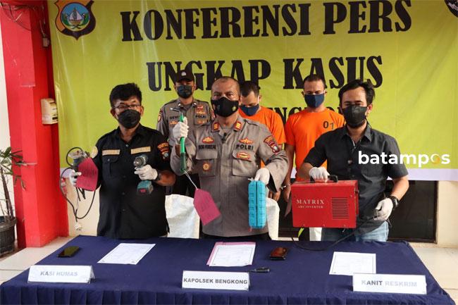 Polisi Bekuk Dua Pelaku Pembobol Ruko di Batam