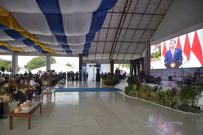 Luncurkan Gernas BBI, Jokowi Minta Belanja Produk Lokal Diperbesar