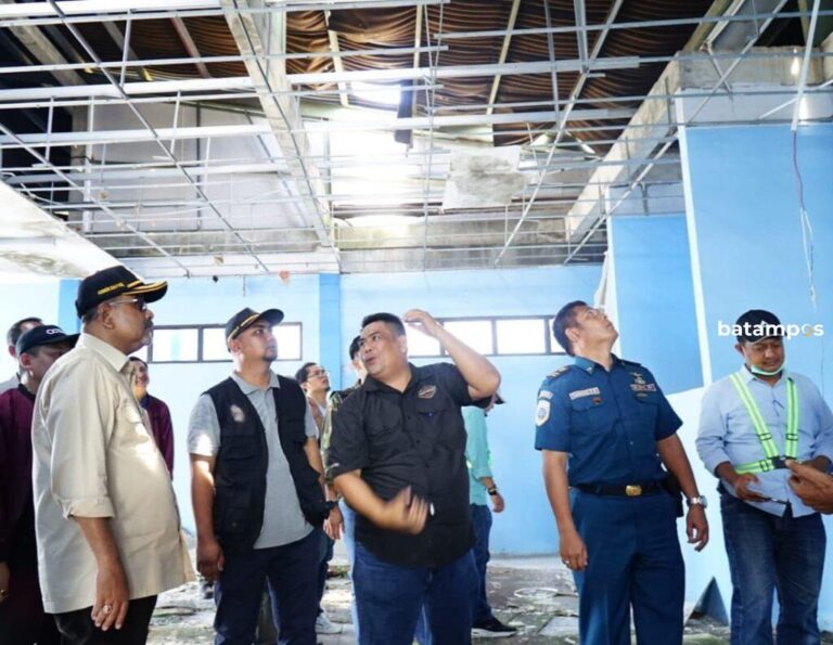 9 Tahun Mangkrak,  Ruang Tunggu Pelabuhan Tanjungbatu Akan Renovasi