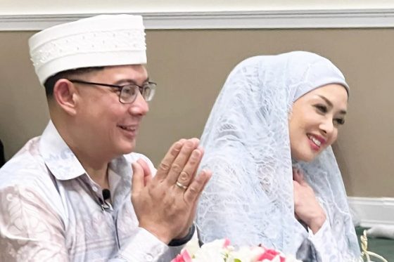 Terry Putri-Derly Darmawan Menikah di Amerika Serikat, Komedian Abdel Achrian Jadi Saksinya